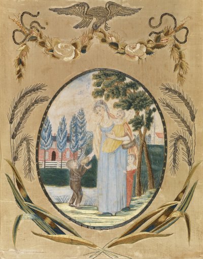 Embroidered Picture by Misses Patten